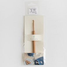 SEEKNIT yarna Koshitsu 竹製鉤針 05180 ~ 05188, 1個