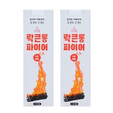 락큰롱 파이어 캠핑 연료, 650g, 2개