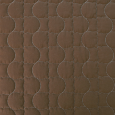 코튼빌 DTP 대폭 면 20수 바이오워싱 패딩원단 곰돌이누빔 440g, 코코아, 1개