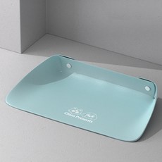 파스텔펫 반려동물 방수 흘림방지 매트 45 x 30 cm, 블루, 1개