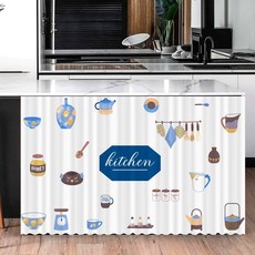 Atihome 我的廚房 魔鬼氈櫥櫃門簾, MGL066