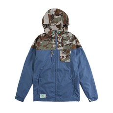 세컨드코너 남성용 캠퍼 바람막이 방수 점퍼 Canal