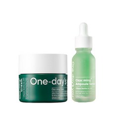 One-day's you Cica Ming安瓶精華 20ml+面霜 50ml, 1組