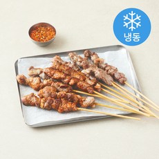 생생양생 플레잇 수제 양꼬치 20g x 10개입 + 시즈닝 10g 세트 (냉동), 1세트