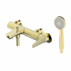 FONTANA 浴缸水龍頭+蓮蓬頭組 TF-B5112.G 金色, 1套