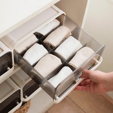 Nature Living Secret Module 可堆疊式內衣收納盒 10格, 1個, 單一顏色