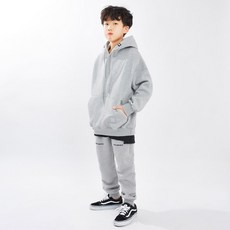 고스트리퍼블릭 아동용 베이직 후드 레터링 트레이닝 상하의 세트 JTS 44522