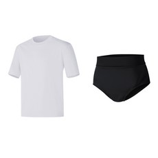 NAYASTYLE 女性防磨泳衣上衣下身套裝 4412