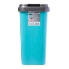 KEYWAY 聯府 可潔押式垃圾桶 10L, 藍色, 1個