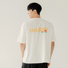 TUBE TREE 男士寬鬆版防磨上衣 A7206, 象牙白