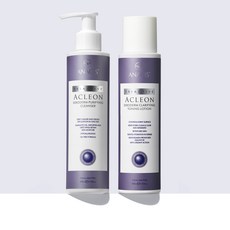 ANACIS 臉部清潔保養組 淨透洗面乳 200ml+淨透化妝水 200ml, 1套