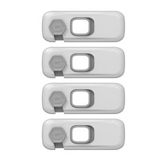 MONACO OLIVE 兒童防護安全鎖, 灰色, 4入