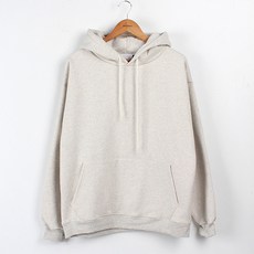 빼빼 여성용 기모안감 와이드 오버핏 후드 보온 티셔츠