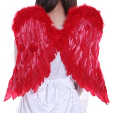 Party09 可愛天使翅膀, 1個, 紅色