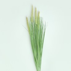Venudi 仿真狗尾草人造花居家裝飾品, 綠色, 1個
