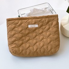 aurne 絎縫愛心化妝包