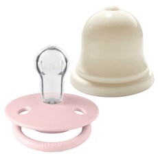 BIBS 디럭스 실리콘 공갈젖꼭지 + 실리벨 케이스, 신생아~36개월, 09 블러썸, 1세트