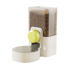 PASTEL PET 寵物用撞色半自動大容量飲水器 FREE, 綠色, 1個