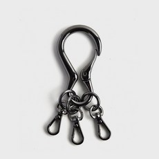 SCALETTOBLACK 男士登山扣單色鑰匙圈 MON601