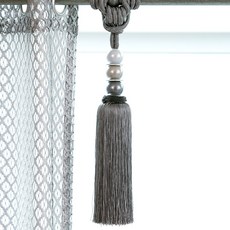 지나송 커튼 타이백 그라데이션 30cm, 1개, 그레이