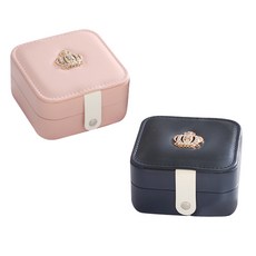 마켓감성 블링블링 악세사리 보관함, 핑크 + 네이비, 1세트