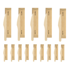 NOKCHAWON 綠茶園 Let's Earth 一次性木刀, 1個, 100入