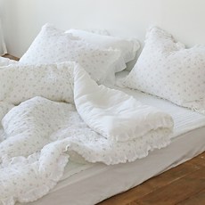 Nubile 蘇菲亞 碎花 雙層織純棉 60支平紋棉 薄被, 粉色