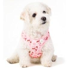 ATTI FRIEND 狗狗關節保護 超輕量X型胸背帶, 櫻花, 1個