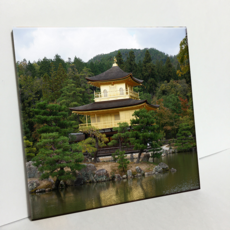 HTP 瓷磚 C424 金閣寺畫框, 燒製瓷磚, 1個