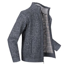 XN08 男士全拉鍊針織開衫高爾夫套頭衫