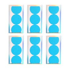 Luca Lab 3 點備忘錄紙套裝 6, 霓虹藍, 1套