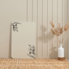 아이캔컴퍼니 국내생산 미드센츄리 접이식 인테리어 LPM 거실테이블, 꽃2