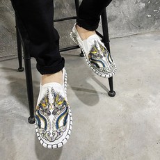 氣墊舒適彩色懶人鞋