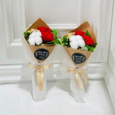 人造花小花束2件組, 混紅，百變混