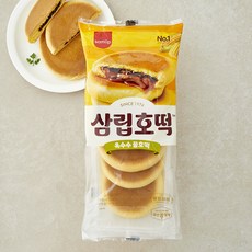 삼립 옥수수 꿀호떡, 57g, 1개, 6개입