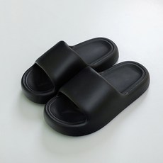 힐링스팟 EVA 무중력 실내 거실화, 블랙, 1개