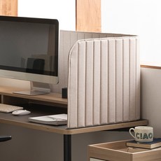 리바트 마이온 플렉서블 가림판 1400mm 방문설치, 오트밀