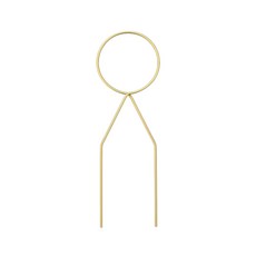 엠제이 화분 받침대 식물 고정 지지대 O형, 1개