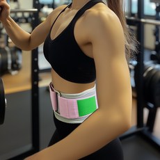 THEBRAVE 女用泡棉核心輕量腰帶, 粉紅色, 225g