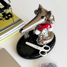 狐狸鼻子托盤, 銀色