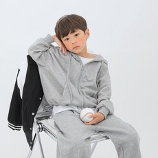 베리클로젯 주니어 남아용 컴포터블 오버핏 후드집업