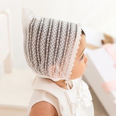 LITTLE TINI Franc花邊帽