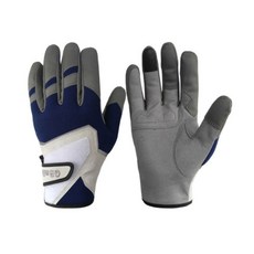 GBmild 鑄造跳汰手套跳汰釣魚手套, 深藍色