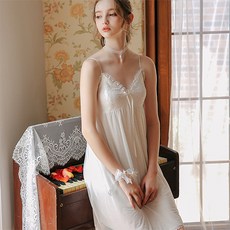 可愛蕾絲孕婦襯裙