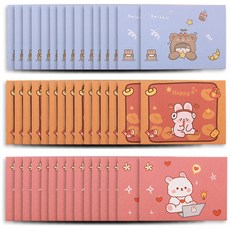 OON 角色賀卡3集, 15套, 混合顏色