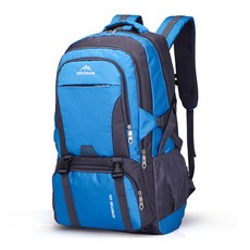 등산 트레킹 백팩 60L, 블루