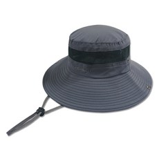 HUMONT 狩獵風網眼漁夫帽, 灰色