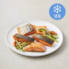 연어포션 스테이크 (냉동), 1개, 1kg