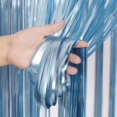 派對派對裝飾蹦蹦跳跳彩色派對掛布 1*2m, 2個, 藍色