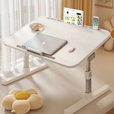 케리빙 침대 높이조절 책상, 화이트